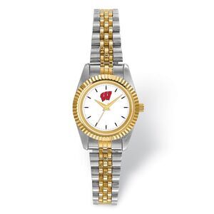 Ladies University of Wisconsin Pro Two-tone Watch
